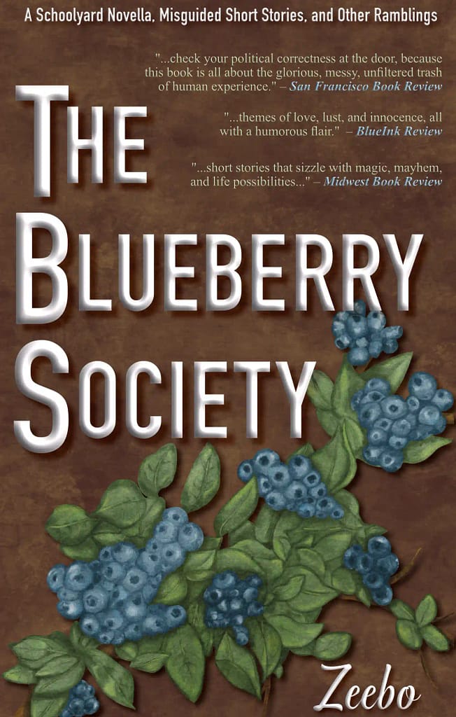 The Blueberry Society the blueberry society front cover ©thawland creative studios